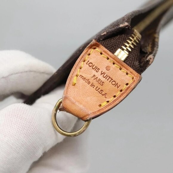 LOUIS VUITTON Monogram Bucket GM Accessory Pouch LV Auth 134564 - Picture 8 of 16